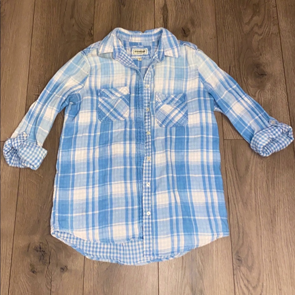 Express Women’s Boyfriend Blouse